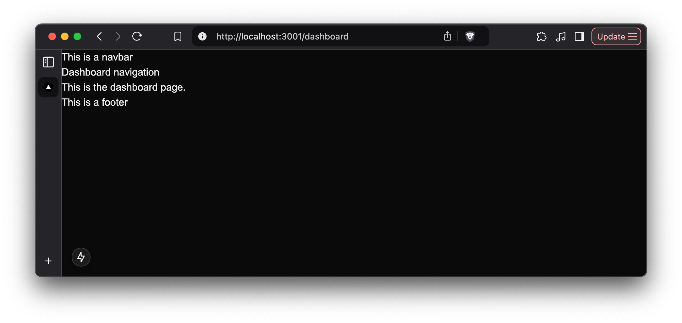 Nested layout