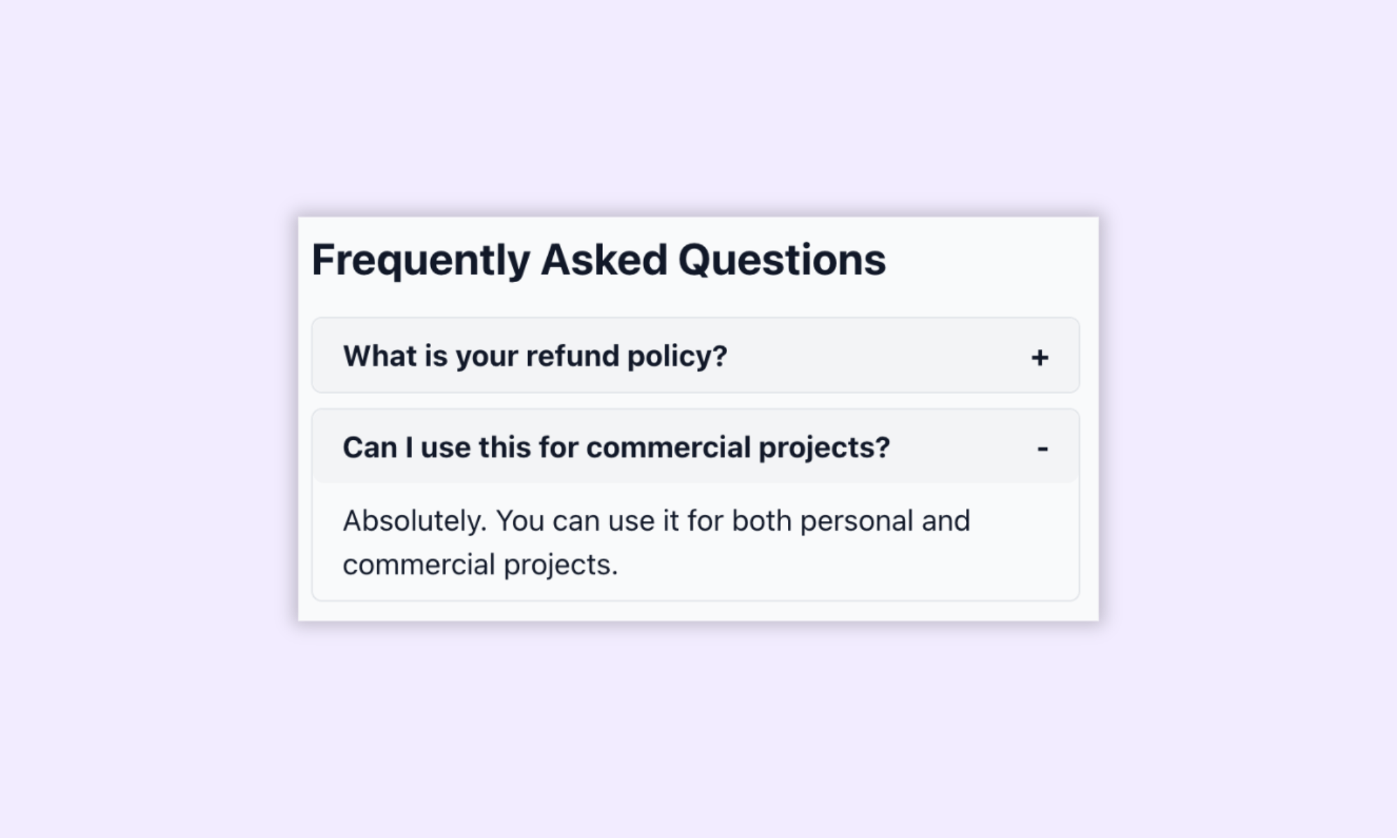 FAQ