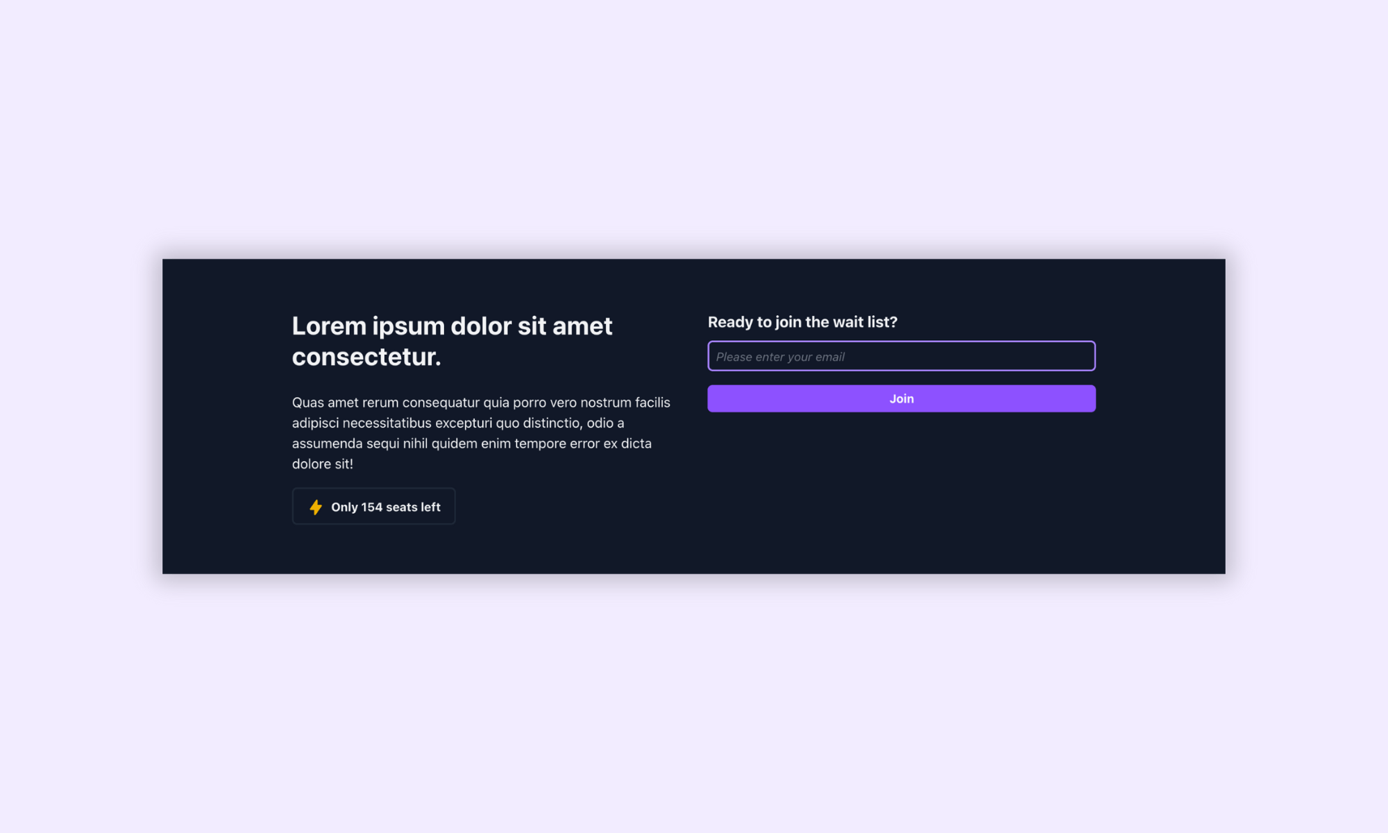 Lead Form