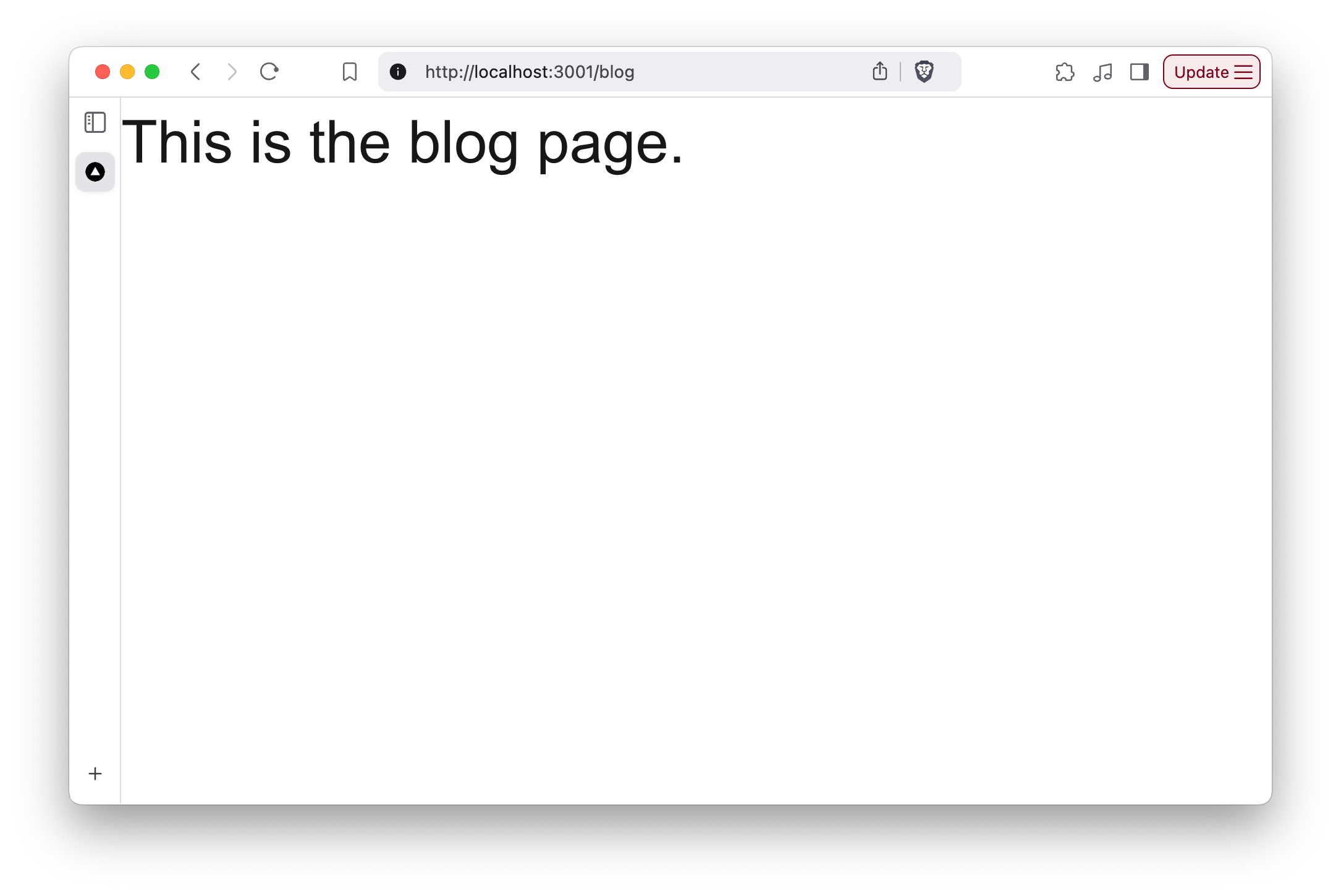 Next blog page