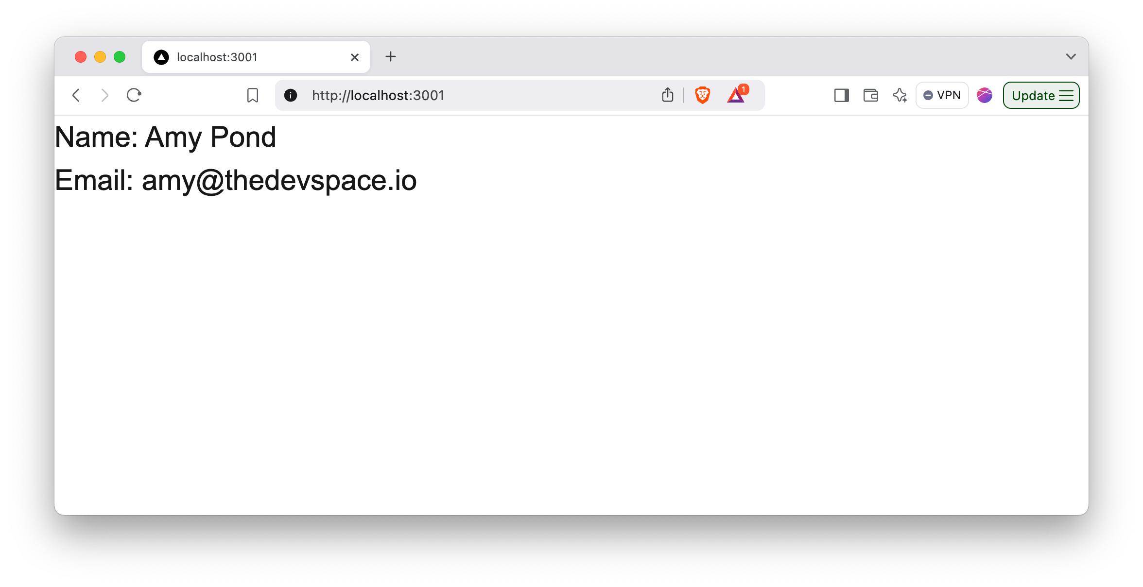 Create new user