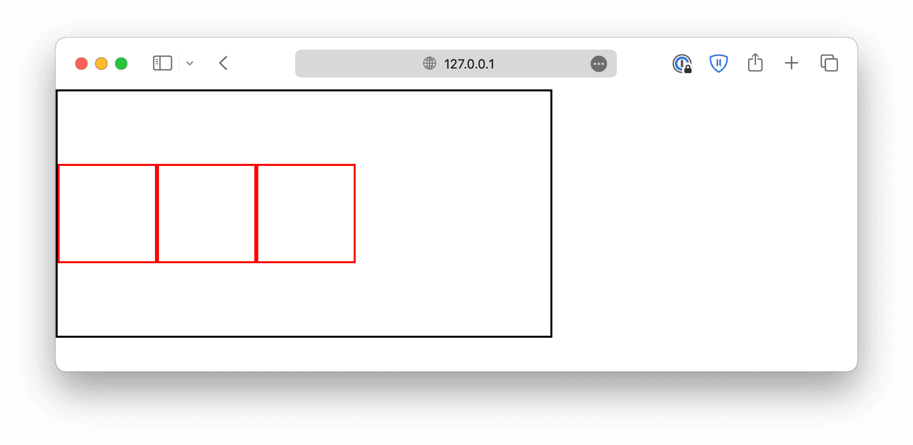 vertically center div with flexbox