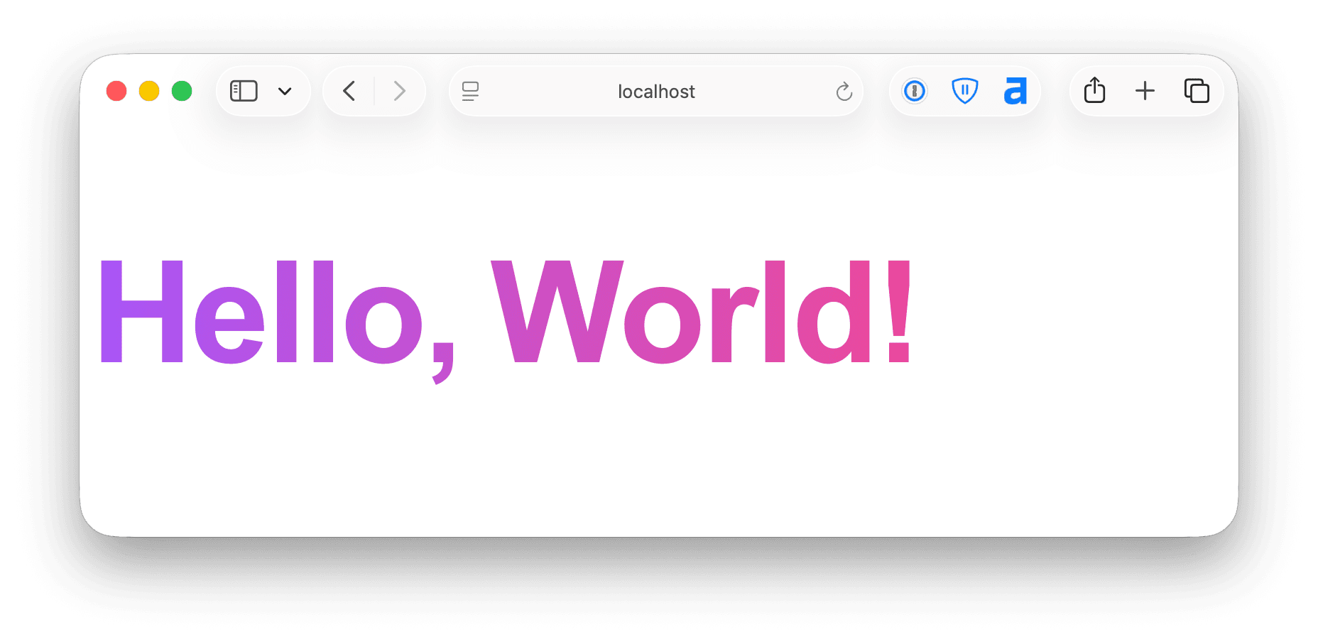Hello World