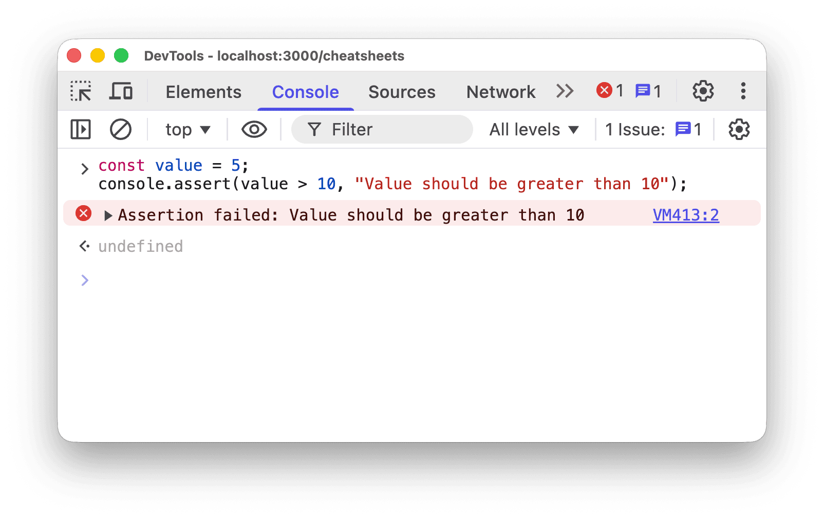 console.assert